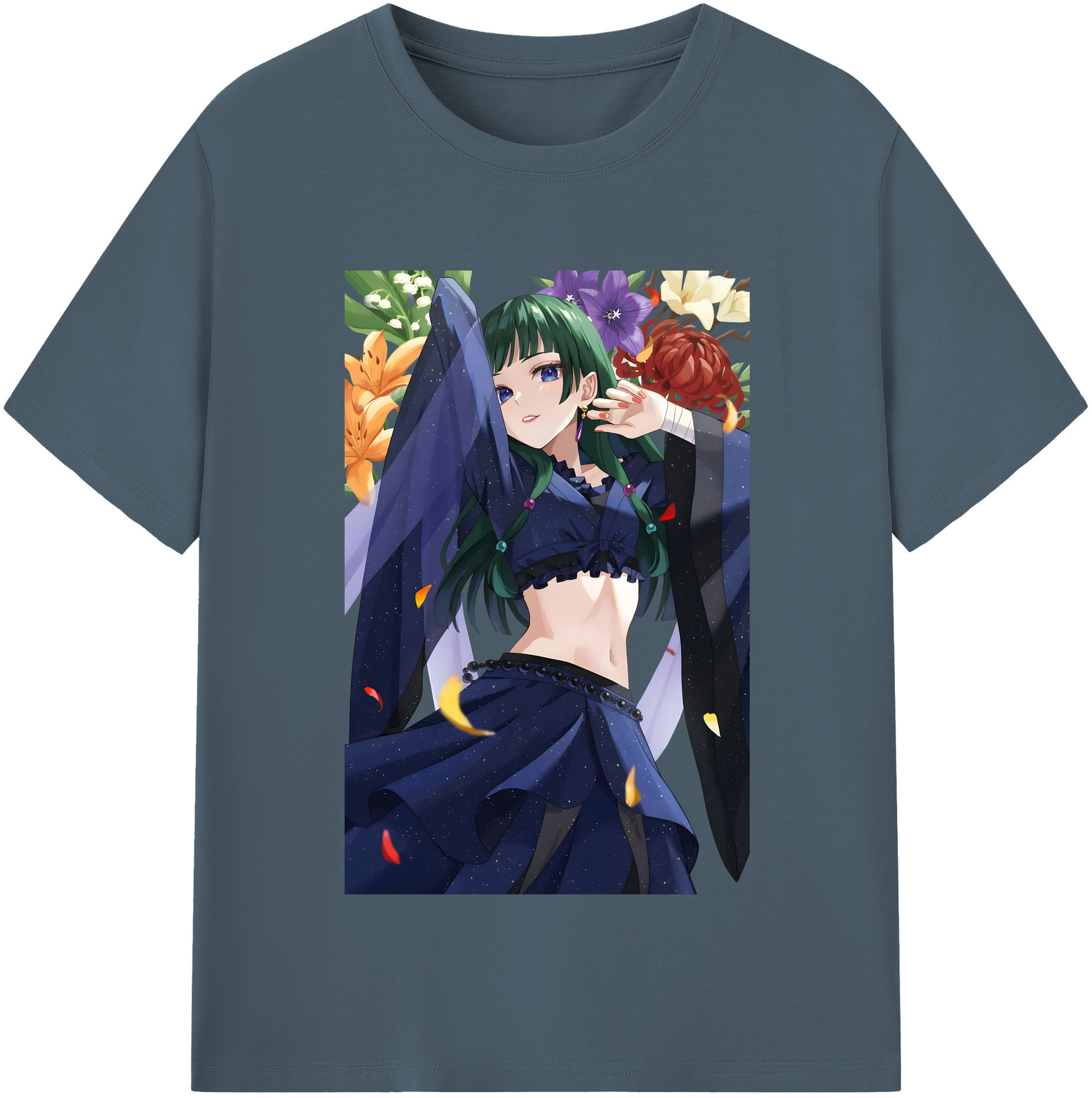 （画像用） 薬屋のひとりごと The Apothecary Diaries 綿100％半袖Tシャツ（フロントプリント）